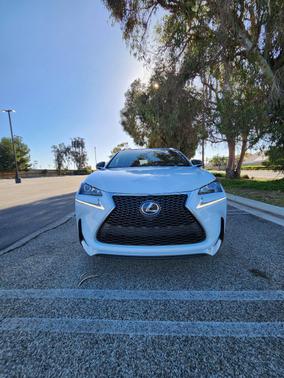 White 2017 Lexus NX 200t F Sport
