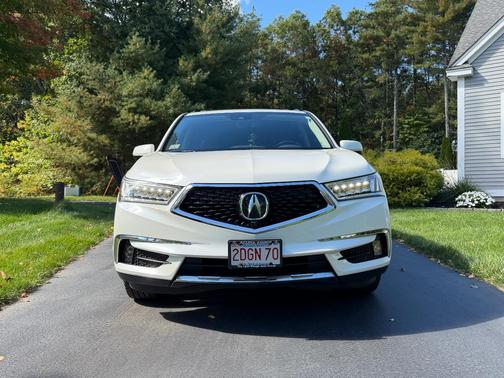 White 2017 Acura MDX 3.5L w/Advance Package