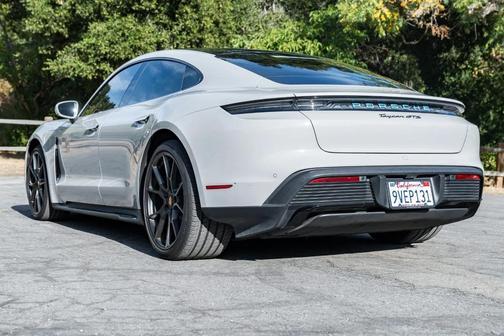 Gray 2022 Porsche Taycan Taycan GTS