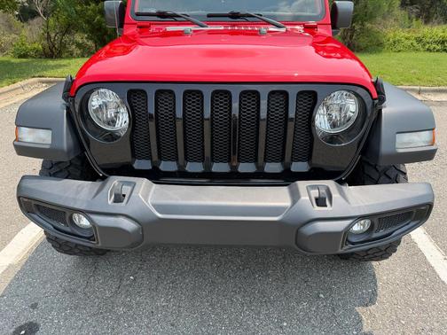 Red 2021 Jeep Wrangler Unlimited Willys Sport