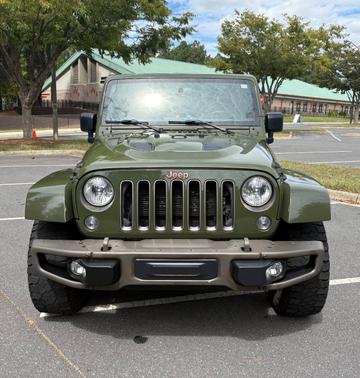 Green 2016 Jeep Wrangler 75th Anniversary