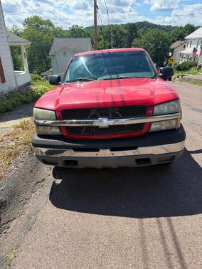 Red 2003 Chevrolet Silverado 1500 Extended Cab
