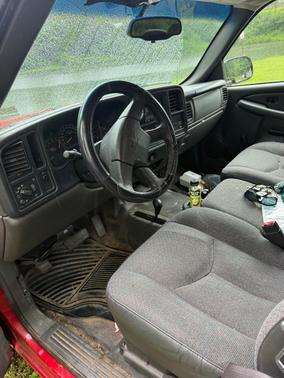 Red 2003 Chevrolet Silverado 1500 Extended Cab