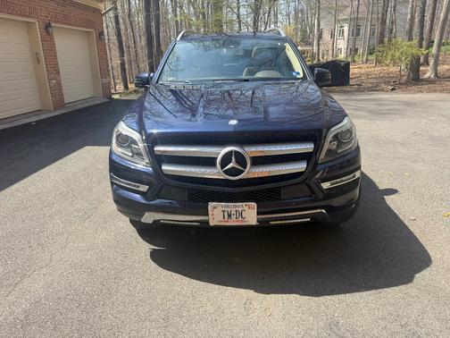 Blue 2016 Mercedes-Benz GL-Class GL 450 4MATIC