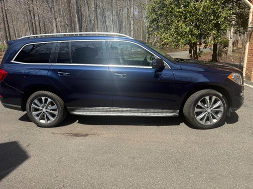Blue 2016 Mercedes-Benz GL-Class GL 450 4MATIC