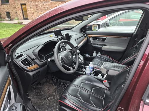 Brown 2017 Honda CR-V EX