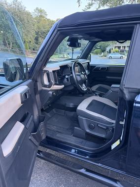 Blue 2021 Ford Bronco Big Bend