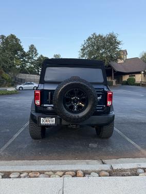 Blue 2021 Ford Bronco Big Bend
