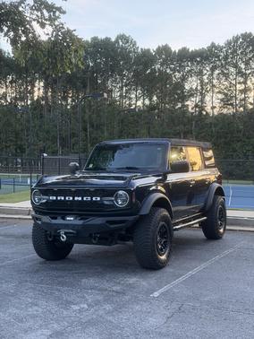 Blue 2021 Ford Bronco Big Bend