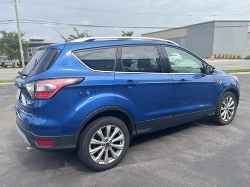 Blue 2017 Ford Escape Titanium