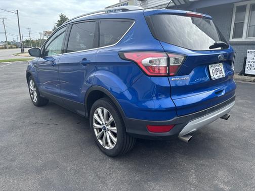 Blue 2017 Ford Escape Titanium