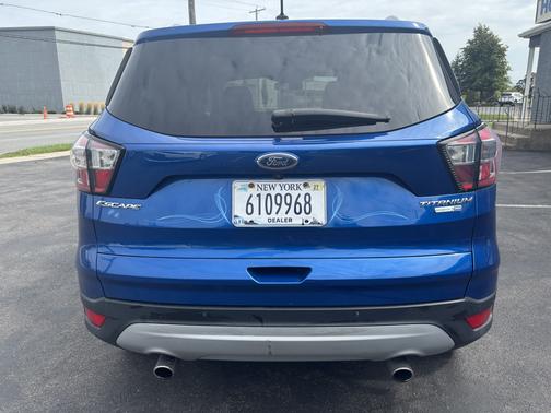 Blue 2017 Ford Escape Titanium