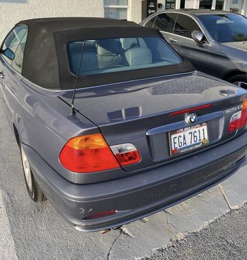 Blue 2001 BMW 325 Ci