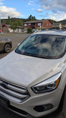 White 2017 Ford Escape Titanium