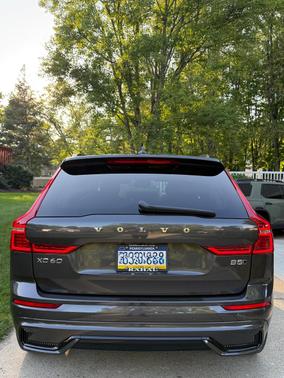 Gray 2024 Volvo XC60 B5 Plus Dark Theme