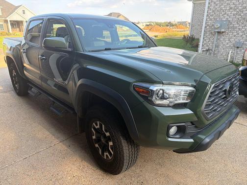 Green 2021 Toyota Tacoma TRD Off Road