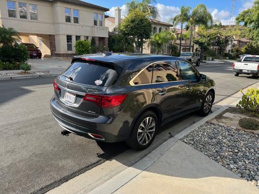 Gray 2016 Acura MDX 3.5L w/Technology Package