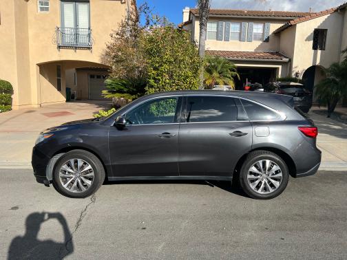 Gray 2016 Acura MDX 3.5L w/Technology Package