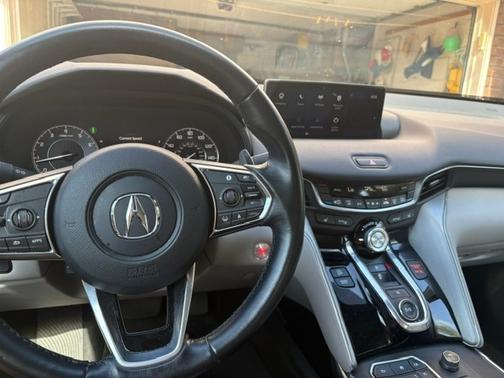 Blue 2022 Acura TLX Technology
