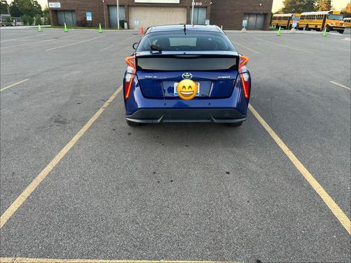 Blue 2018 Toyota Prius Two