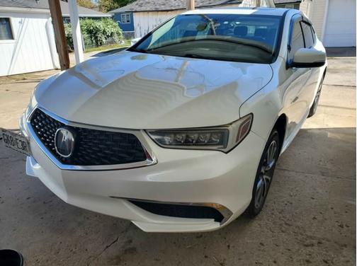 White 2018 Acura TLX V6 w/Technology Package