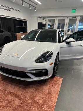 White 2018 Porsche Panamera Panamera Turbo