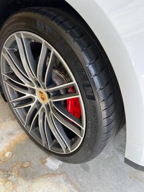 White 2018 Porsche Panamera Panamera Turbo
