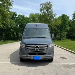 Blue 2019 Mercedes-Benz Sprinter 2500 High Roof