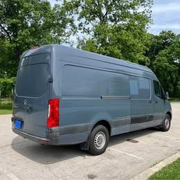 Blue 2019 Mercedes-Benz Sprinter 2500 High Roof
