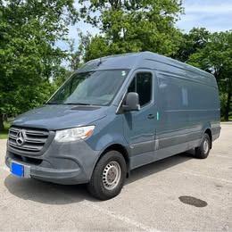 Blue 2019 Mercedes-Benz Sprinter 2500 High Roof