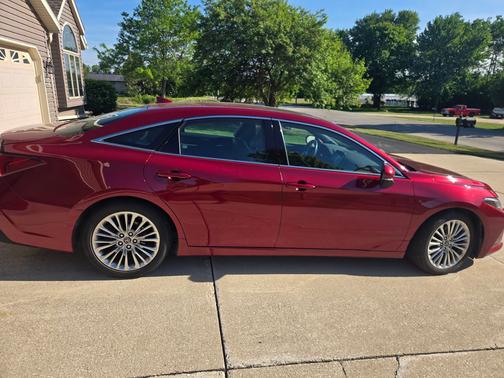 Red 2020 Toyota Avalon Limited