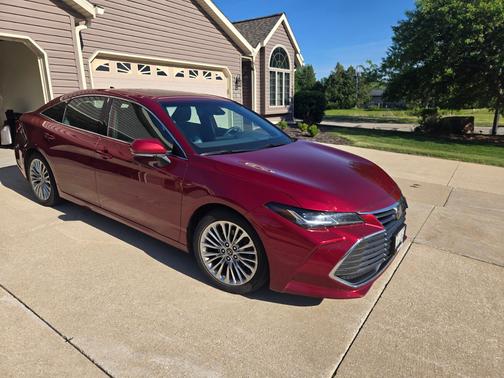 Red 2020 Toyota Avalon Limited