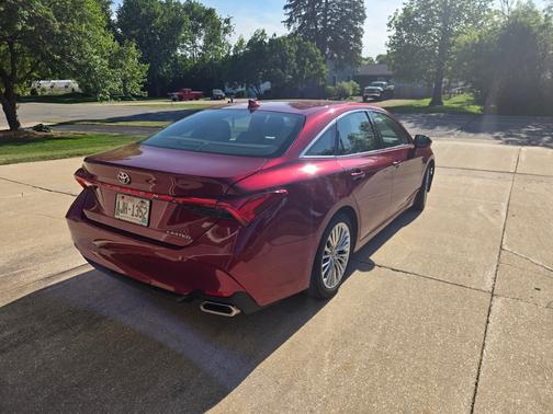 Red 2020 Toyota Avalon Limited