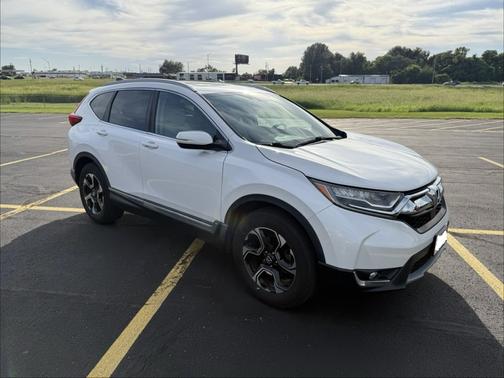 White 2019 Honda CR-V Touring