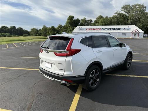 White 2019 Honda CR-V Touring