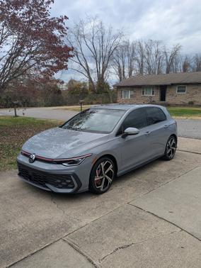 Gray 2025 Volkswagen Golf GTI 2.0T SE DSG