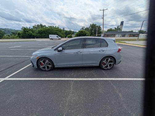 Gray 2025 Volkswagen Golf GTI 2.0T SE DSG
