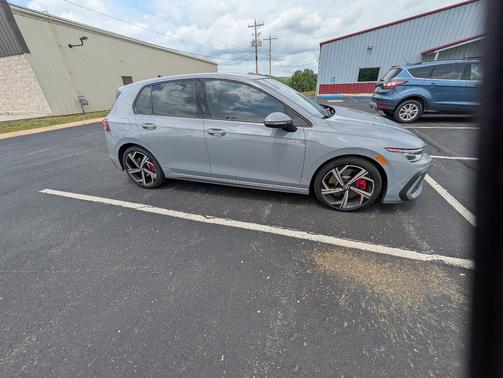 Gray 2025 Volkswagen Golf GTI 2.0T SE DSG
