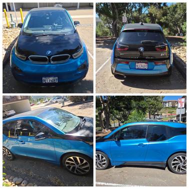 Blue 2017 BMW i3 94 Ah w/Range Extender