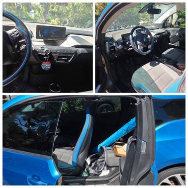 Blue 2017 BMW i3 94 Ah w/Range Extender