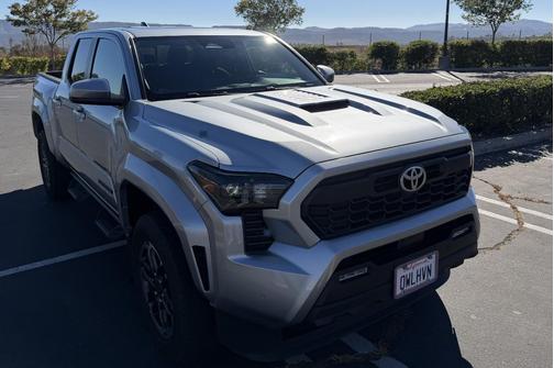 Silver 2024 Toyota Tacoma TRD Sport