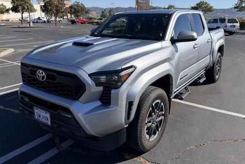 Silver 2024 Toyota Tacoma TRD Sport