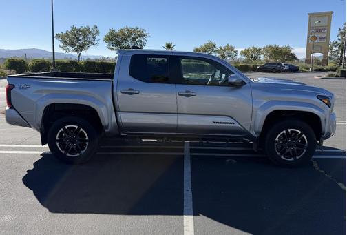 Silver 2024 Toyota Tacoma TRD Sport