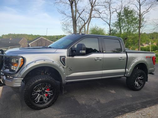 Silver 2022 Ford F-150 XLT