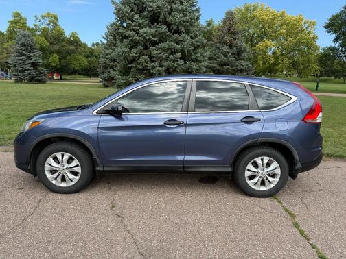 Blue 2013 Honda CR-V LX