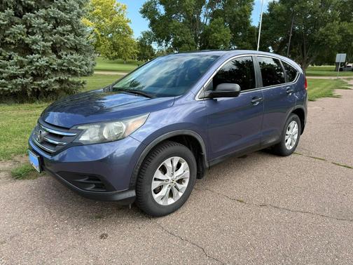 Blue 2013 Honda CR-V LX