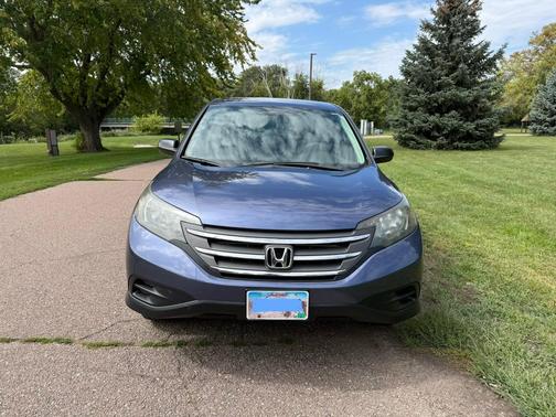 Blue 2013 Honda CR-V LX