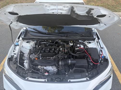White 2023 Honda Civic Si Base