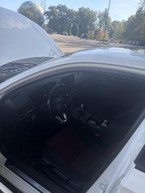White 2023 Honda Civic Si Base