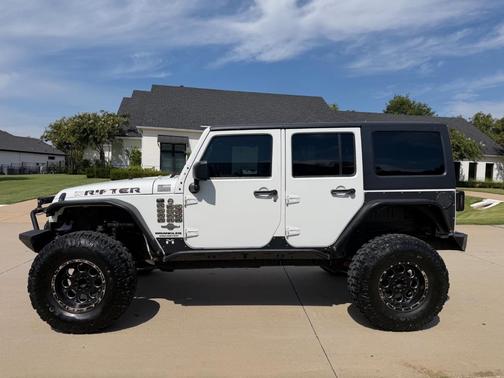 White 2013 Jeep Wrangler Unlimited Freedom Edition